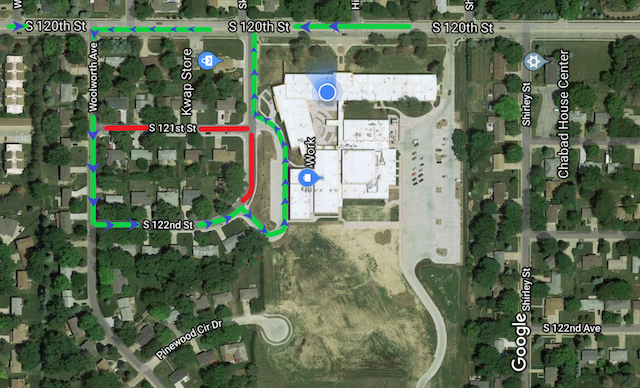 Primary Drop-off and Pick-up Location